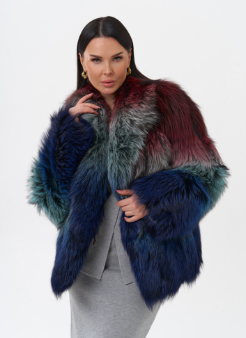 Куртка из чернобурой лисы 