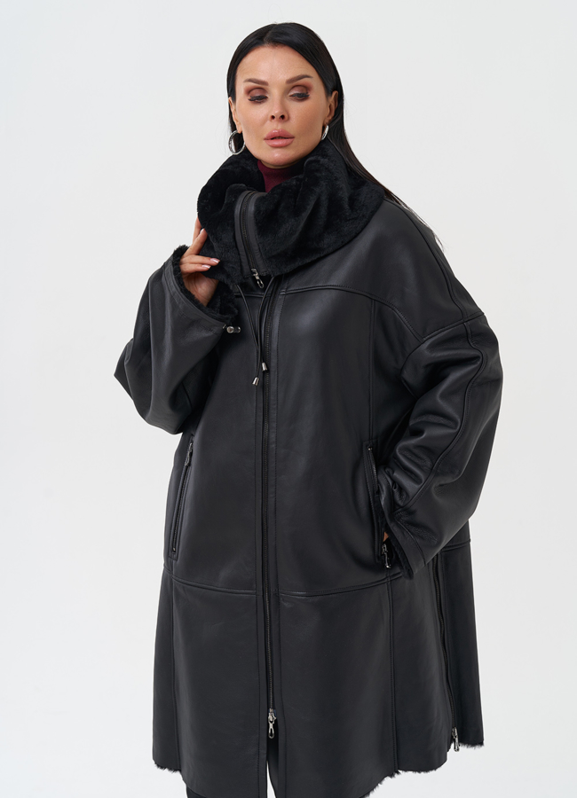 фото Натуральная дубленка модель № 28693