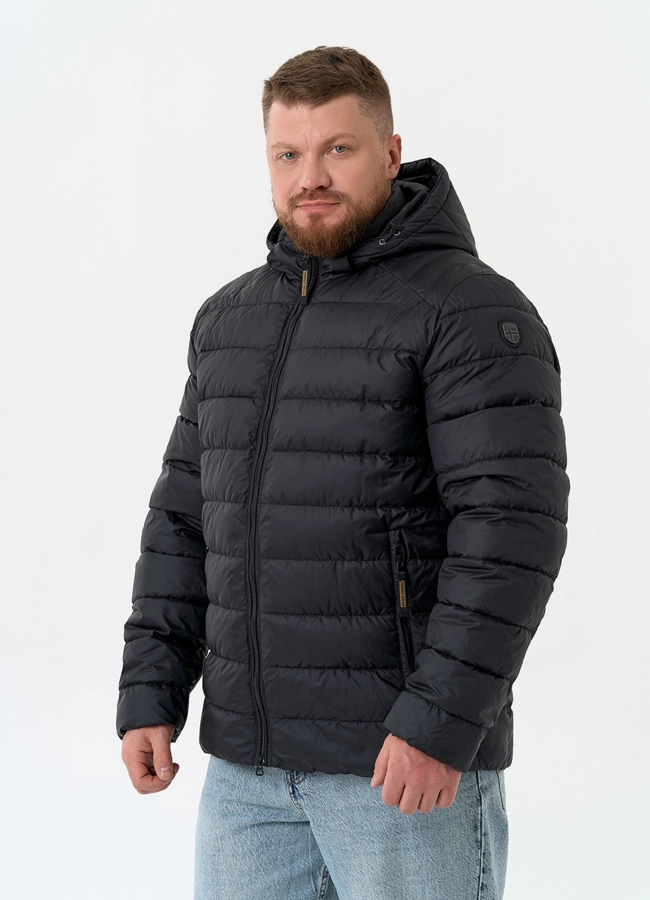 Куртка мужская с капюшоном модель № 32518 универмаг малина