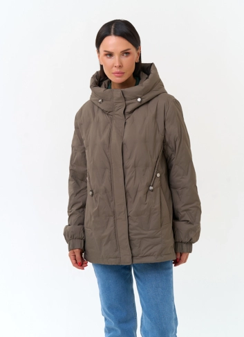 Женская куртка с капюшоном фото