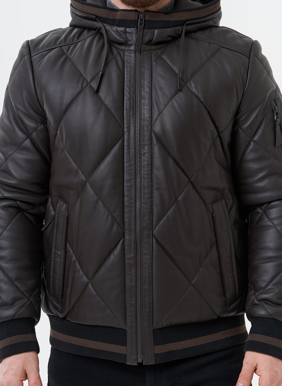 Куртка мужская из натуральной кожи 