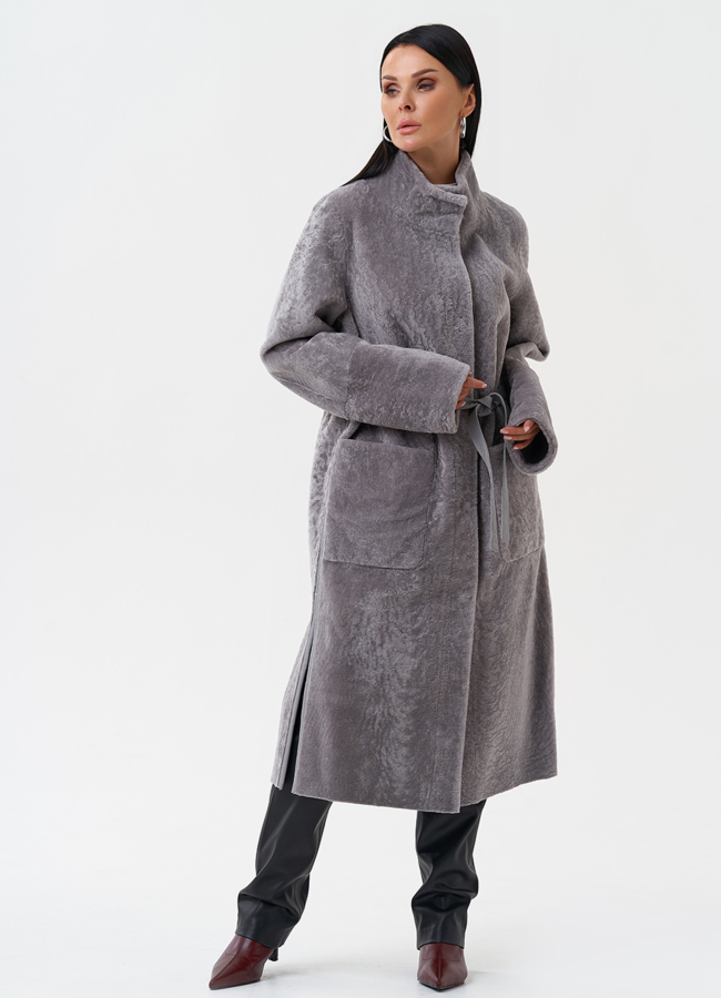 Двухсторонняя дубленка модель № 28696 в кредит